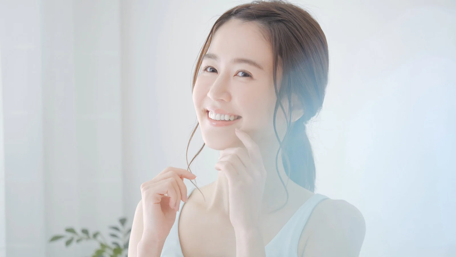 美容を通じた笑顔のイメージ